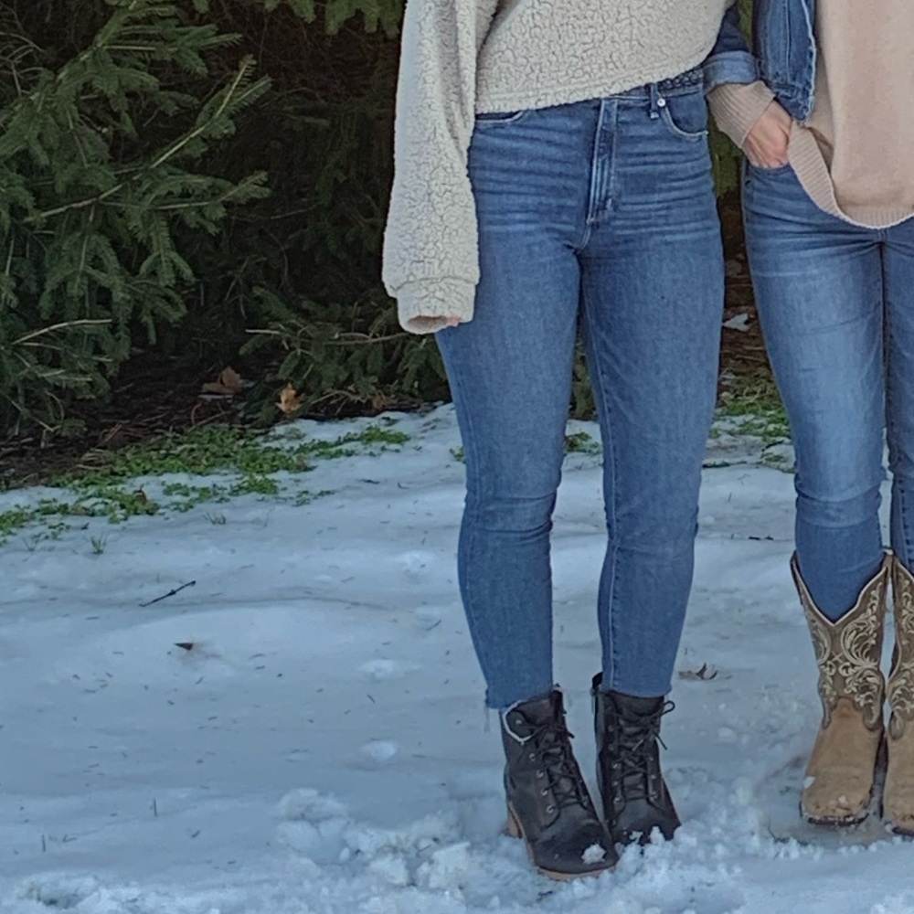 Abercrombie Women's Blue Jeans High Rise Skinny